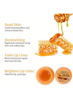 Ushas Honey-Lip Mask Lip,Balm Moisturizing Fade Lip Lines Lip Mask Hydrating Dry Protection  - Image 3