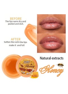Ushas Honey-Lip Mask Lip,Balm Moisturizing Fade Lip Lines Lip Mask Hydrating Dry Protection  - Image 4