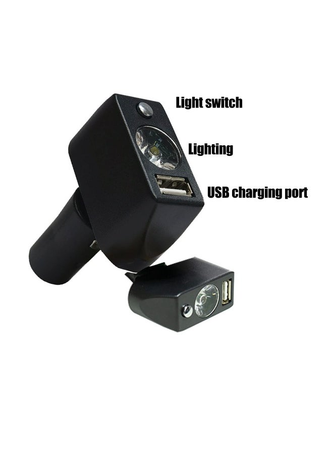 Generic Electric Wheelchair Light - 3 Pin XLR Head USB Charging ,Adjustable Angle Design LED Power Wheelchair Lighting Controller ,Easy Operation  - Image 3