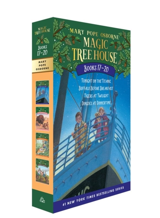 مجموعة كتب شجرة السحر 17 20 مجموعة مغلقة لغز الكلب المسحور - غلاف ورقي