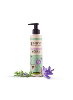 PILGRIM Spanish Rosemary & Biotin Anti Hairfall Shampoo For Reducing Hair Loss & Breakage Upto 95% Stronger Hairs Suitable For All Hair Types For Men & Women 200Ml  - Image 1