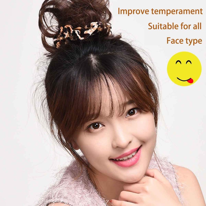TUICARE 6 PCS Hair Scrunchies for Women - Leopard & Cheetah Print, Velvet, Large, 3 Styles, Hair Ties for Thick Hair, Hair Accessories, 6 Count - Image 2