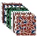 BHNACIER 24 Sheet Football Pattern Paper Football Scrapbook Paper 12 x 12 Rugby Scrapbook Papers Pad Sports Stadium Patterns Double Sided Decorative Papers for Footballs Field Players Star Patterned Card Mak - Image 2