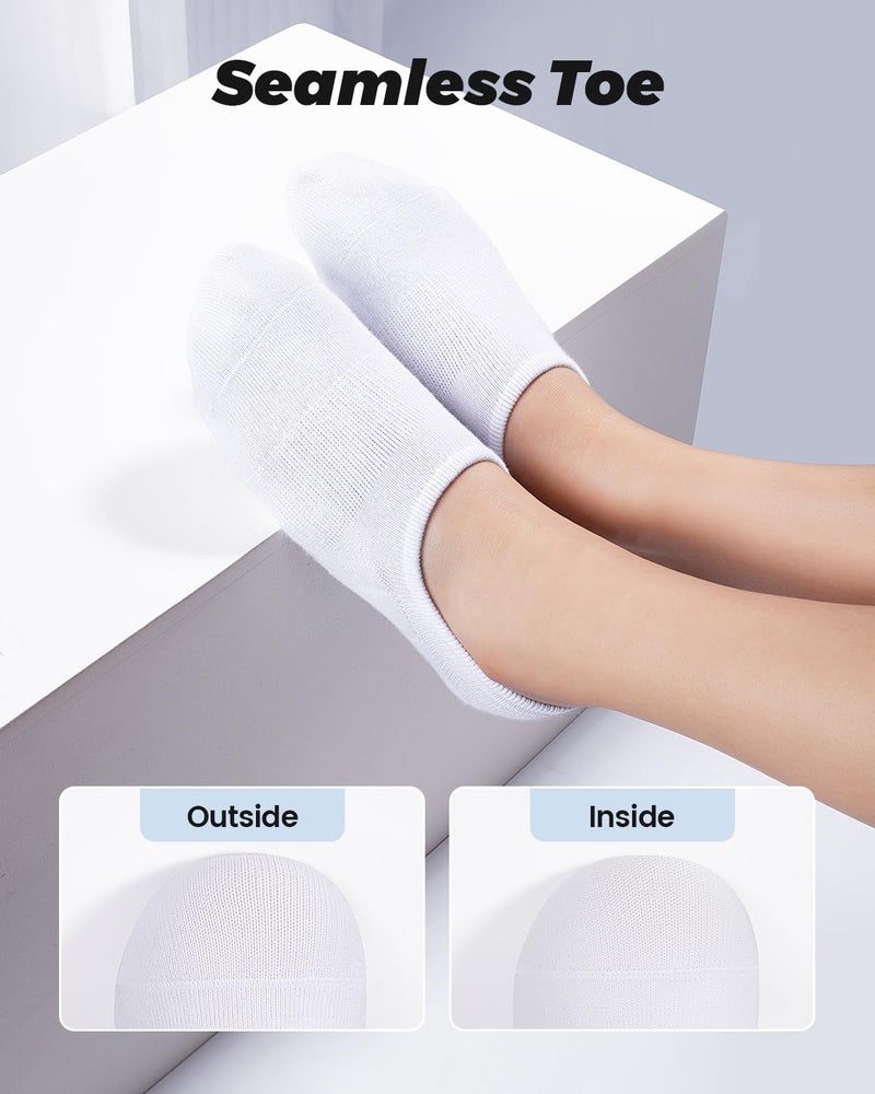 IDEGG No Show Socks Womens and Men Low Cut Ankle Short Anti-slid Athletic Running Novelty Casual Invisible Liner Socks - Image 4