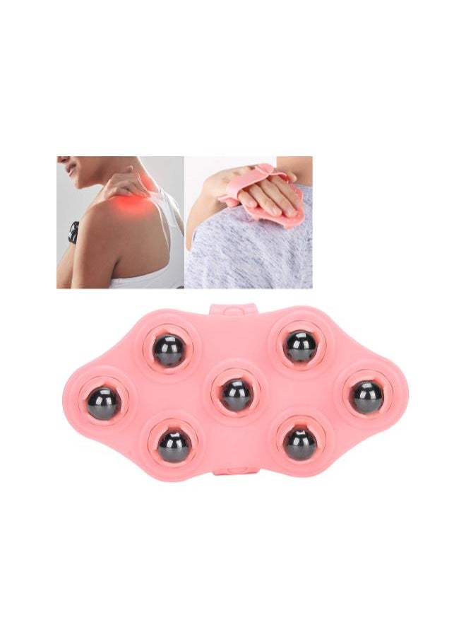Generic - Palm Shaped Massage Glove, Manual Glove Massager with 7 360-degree Magnetic Roller Balls, Hand Held Deep Tissue Manual Massager for Full Body Massage - Image 1