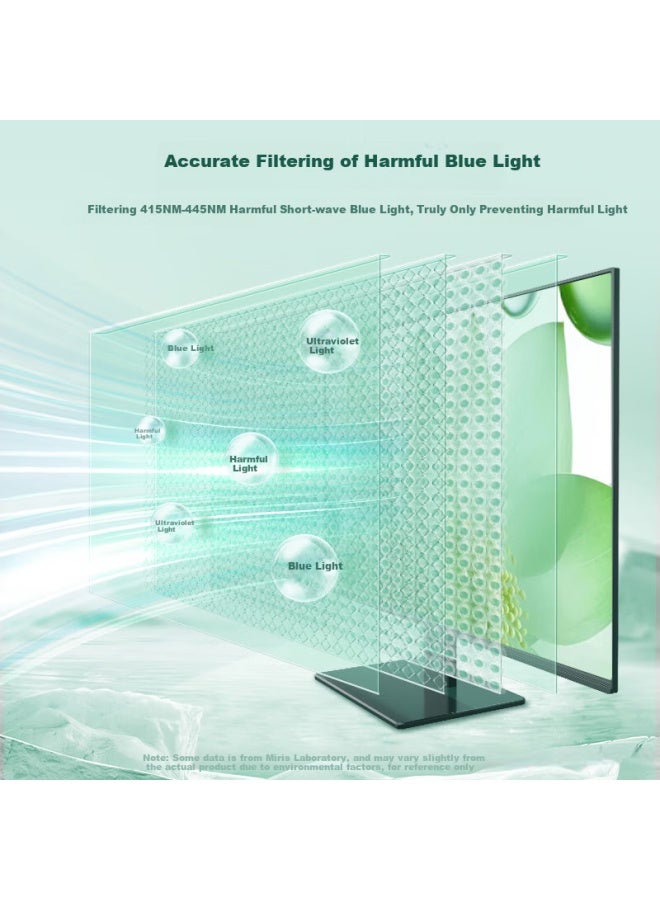 Mryc Blue Light Blocking Screen Protector For Desktop And Laptop, Anti-Glare Radiation Protection Film, Eye Protection Blue Light Filter, Acrylic Hanging 13.3 Inch 16:10 Screen Guard - Image 3