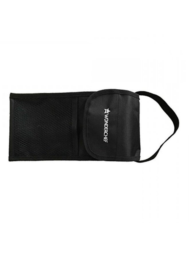 Wonderchef Easy Carry Fabric Lunch Box, Black - Image 2