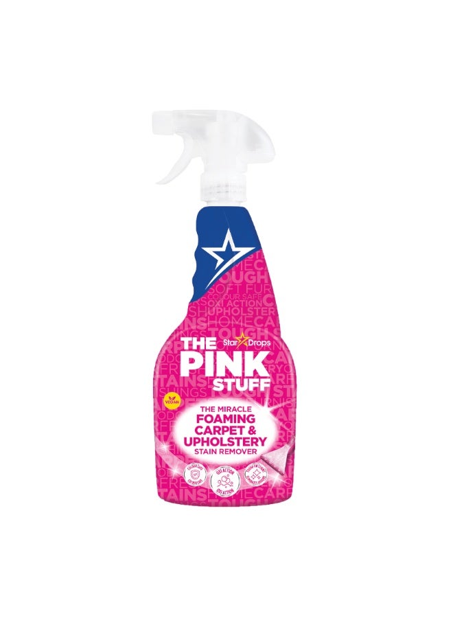 PINK STUFF The Miracle Foaming Carpet & Upholstery Stain Remover - Image 1