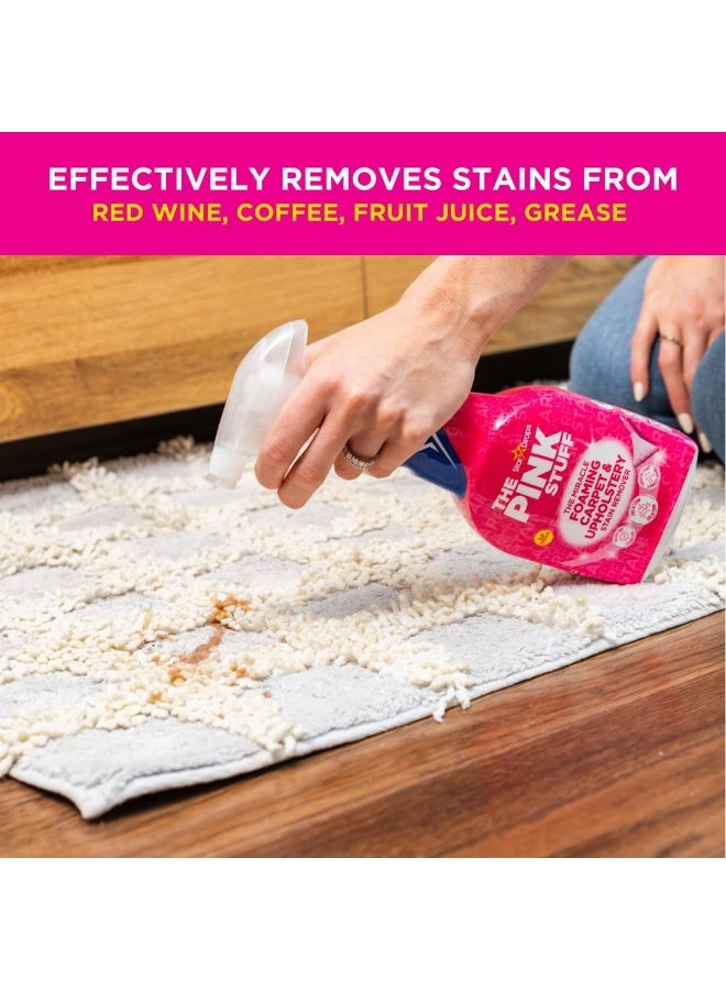 PINK STUFF The Miracle Foaming Carpet & Upholstery Stain Remover - Image 4