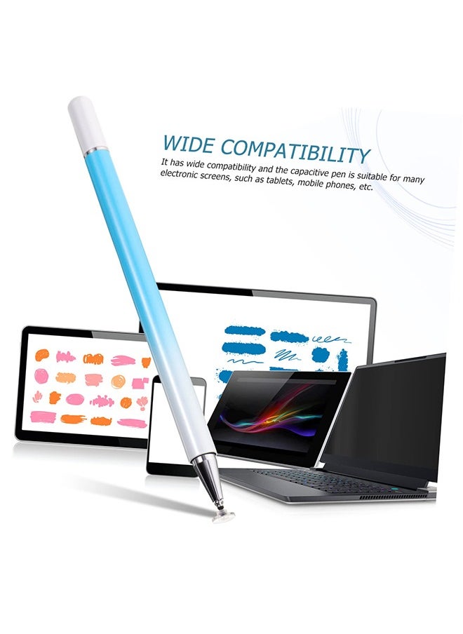 Universal Stylus Pen, Stylus Pen for iPad, Phone Tablet , Compatible with iOS/Android touchscreen devices, Soft Fiber Tip Scratch Ergonomic Grip, Learning Drawing Pen  - Image 2