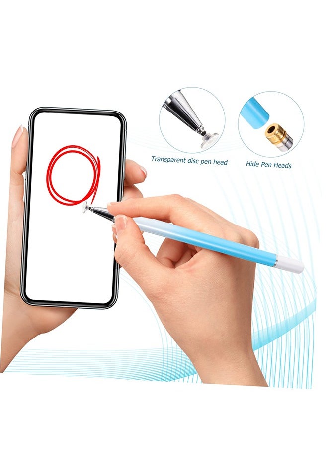 Universal Stylus Pen, Stylus Pen for iPad, Phone Tablet , Compatible with iOS/Android touchscreen devices, Soft Fiber Tip Scratch Ergonomic Grip, Learning Drawing Pen  - Image 3