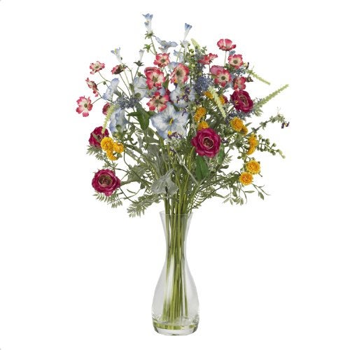 Nearly Natural Nearly Natural Veranda Garden Silk Flower Arrangement 