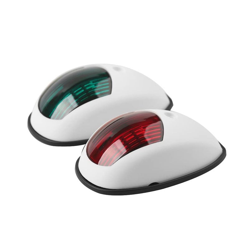 Sebnux Boat Navigation Light, Marine Navigation Lights, Bow Light for Boats Led. Ideal for Pontoon and Small Boat (White) - Image 1