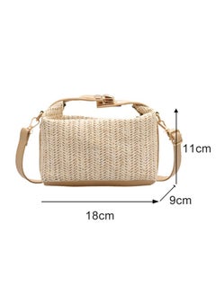 KASTWAVE Crossbody Bags For Women Weaving Bag Shoulder Bag Cross Body Bag Trendy Handbags Purse Beach Vacation  - Image 2