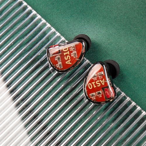 Kinboofi KZ AS10 Pure 5 Balanced Armature 5BA Earphone, Musician in Ear Monitor Headphone High Fidelity HiFi Headset (with Microphone, Green)… - Image 5