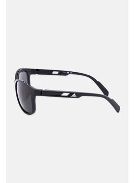 Adidas Men SP0011 Round Sunglasses, Black  - Image 2