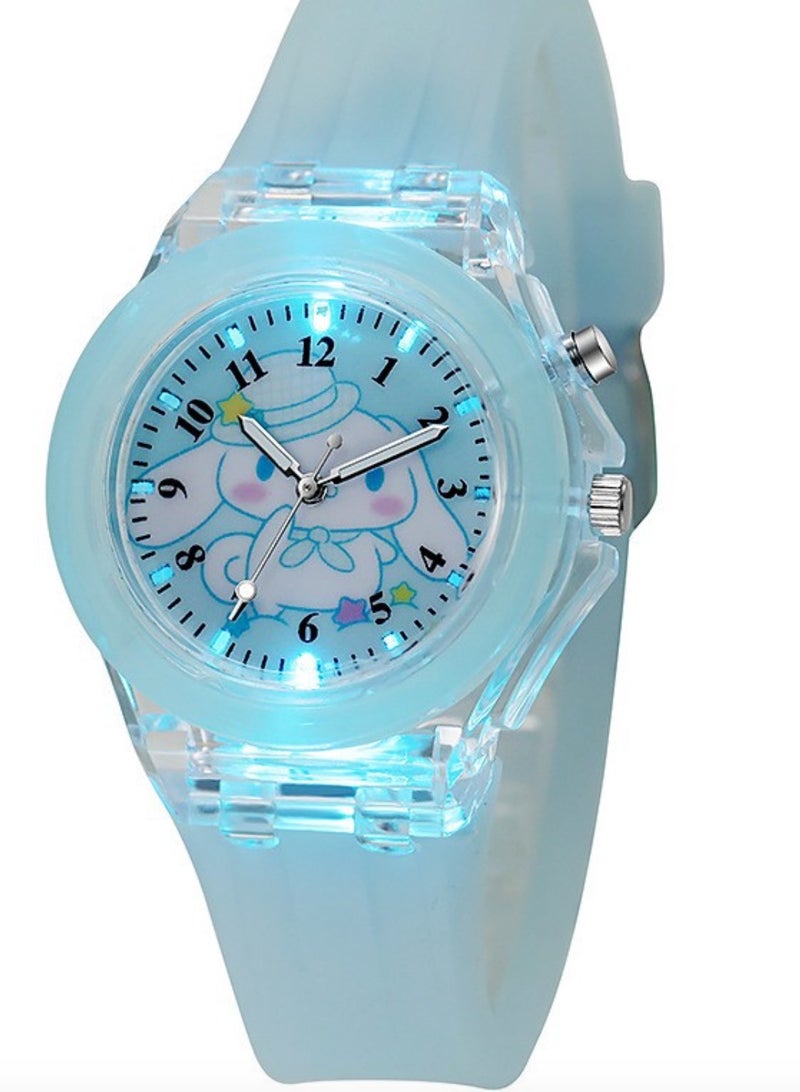 4 Kids  Watch Bracelet Luminous with 3D Cartoon Silicone Children Toddler Wrist Watch  Little Child Toys for Girls Kids Time Teaching Easy to Read Time Clearly at Night - Image 4