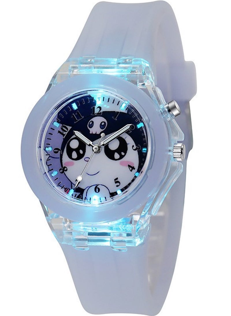 4 Kids  Watch Bracelet Luminous with 3D Cartoon Silicone Children Toddler Wrist Watch  Little Child Toys for Girls Kids Time Teaching Easy to Read Time Clearly at Night - Image 3
