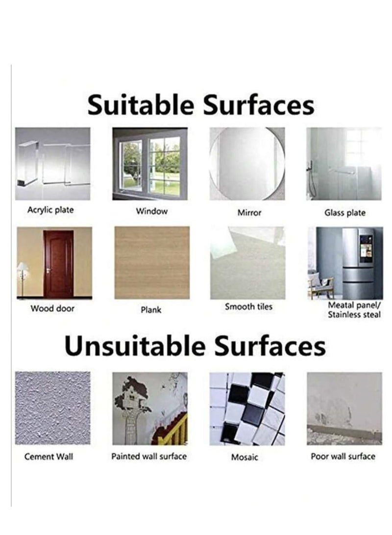 5 Pairs Multi-purpose Double Sided Wall Adhesive Tape, Strong Wall Adhesive for Electrical Plug, Router, Storage, etc. - Image 4