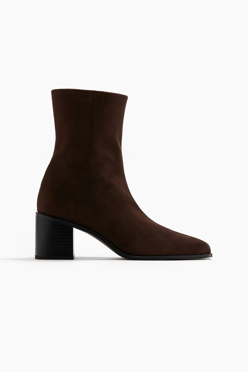 H&M Heeled ankle boots