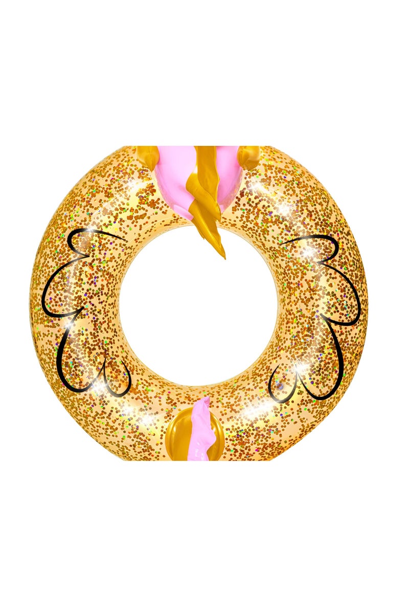 Bestway Glitter Seahorse Swim Ring Float  | Inflatable Ride-on | Pool Float | Summer Water Toy | Pool & Beach Toy - Image 5