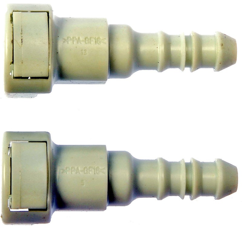 Dorman 800-116 FUEL LINE CONNECTOR. 5/16IN STEEL to 5/16IN NYLON., 2 Pack Universal Fit - Image 2
