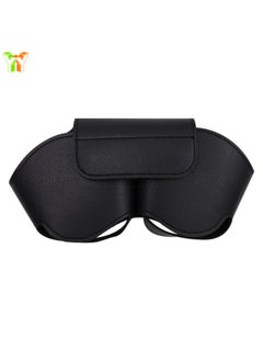 A Korean PU Leather Bluetooth Headset Storage Bag For Airpods Max Headset Protective Cover-Color:Black-Model:airpods Max