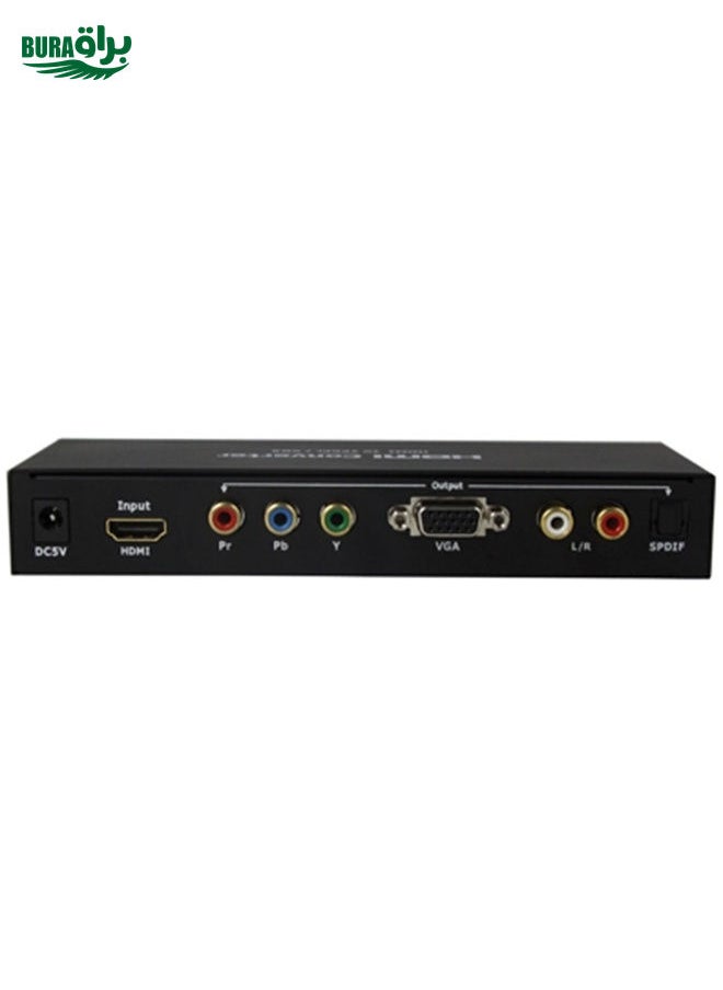 BURAQ HDMI to YPbPr / VGA Multi-media Switcher  - Image 1