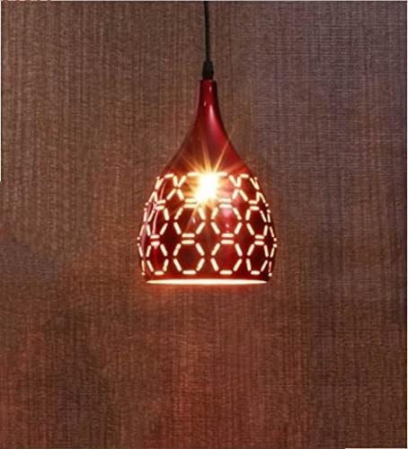 kinis Decorative Hanging Lamp/Pendant Lamp/Ceiling Light to Décor Home/Living Room/Bedroom/Office/Dining/Cafe/Restaurants, Teen Cutting Design (Pack of 1, with Bulb) - Image 1