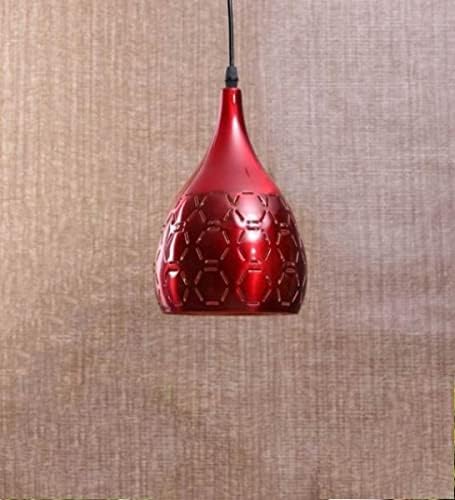kinis Decorative Hanging Lamp/Pendant Lamp/Ceiling Light to Décor Home/Living Room/Bedroom/Office/Dining/Cafe/Restaurants, Teen Cutting Design (Pack of 1, with Bulb) - Image 3