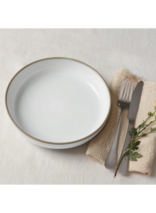 Famiware Nature Series 4 Piece Pasta Bowls Set, Snowy White - Image 2