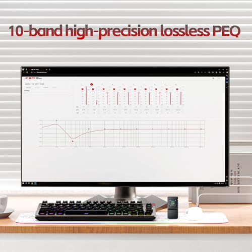 FiiO BTR17 Bluetooth 5.4 USB DAC AMP with LDAC, aptX Lossless. Dual ES9069Q, 10-Band PEQ, THX AAA 78+amps 3.5mm Unbalanced & 4.4mm Balanced (Blue) - Image 5