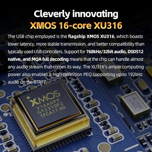 FiiO BTR17 Bluetooth 5.4 USB DAC AMP with LDAC, aptX Lossless. Dual ES9069Q, 10-Band PEQ, THX AAA 78+amps 3.5mm Unbalanced & 4.4mm Balanced (Blue) - Image 4