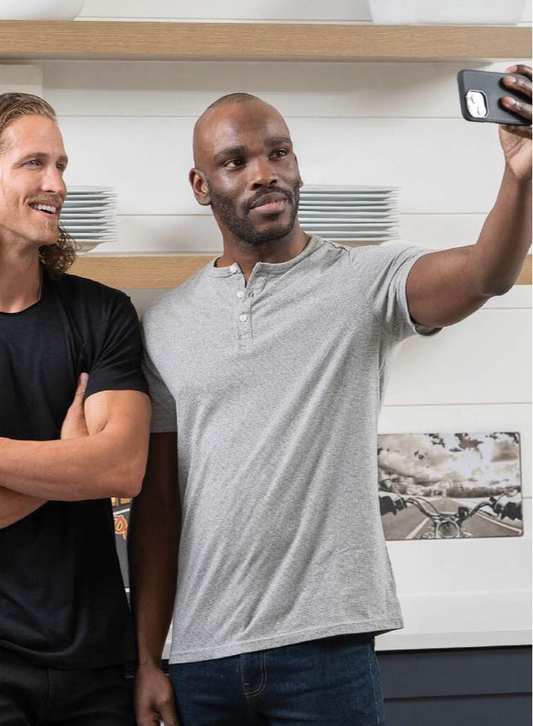 Bodyguardz Solitude for iPhone 14 Pro Case Cover with 10 Feet Drop Protection - Black - Image 4