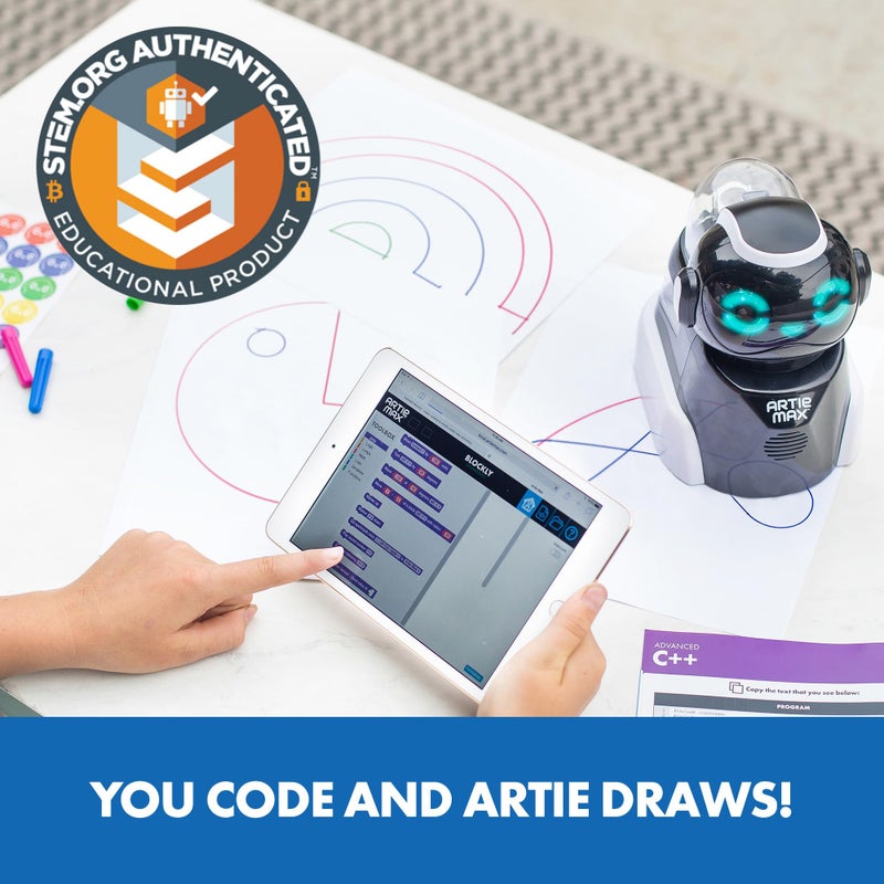Educational Insights Artie Max The Coding, Drawing Robot, STEM Toy, Classroom Must Haves, Ages 8+ - Image 3