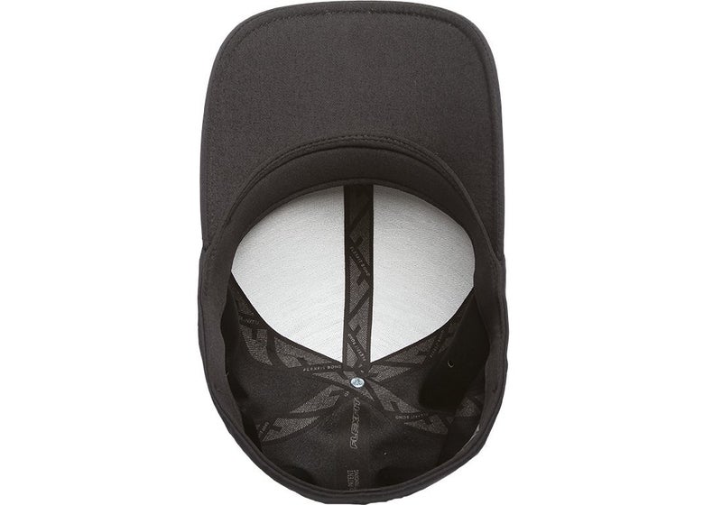 FLEXFIT قبعة بيسبول بدون seams للرجال من فليكس فيت، سوداء، كبيرة-كبيرة جداً - Image 4