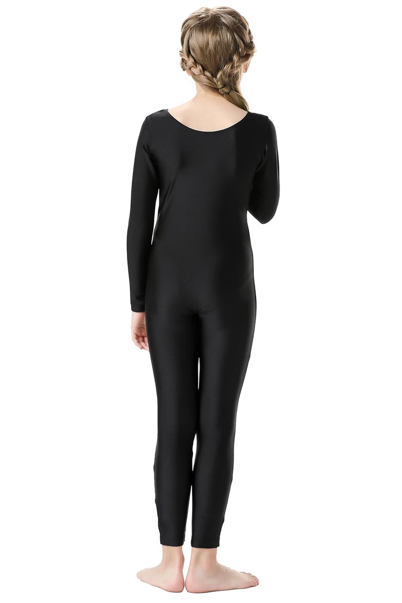 OVIGILY Girls Kids Long Sleeve Dance Unitard Bodysuits Full Body Leotard for Ballet,Gymnastics,Performance,Costumes - Image 5