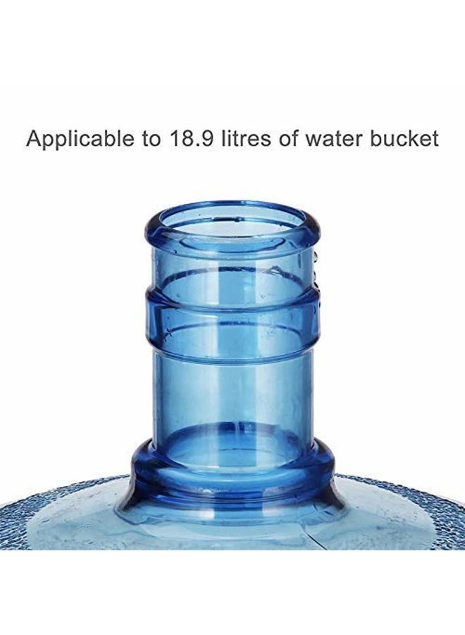 WINBOB 10PCS 55mm 3 and 5 Gallon Non-Spill Caps,Replacement Water Bottle Snap On Cap Anti Splash Peel - Image 4