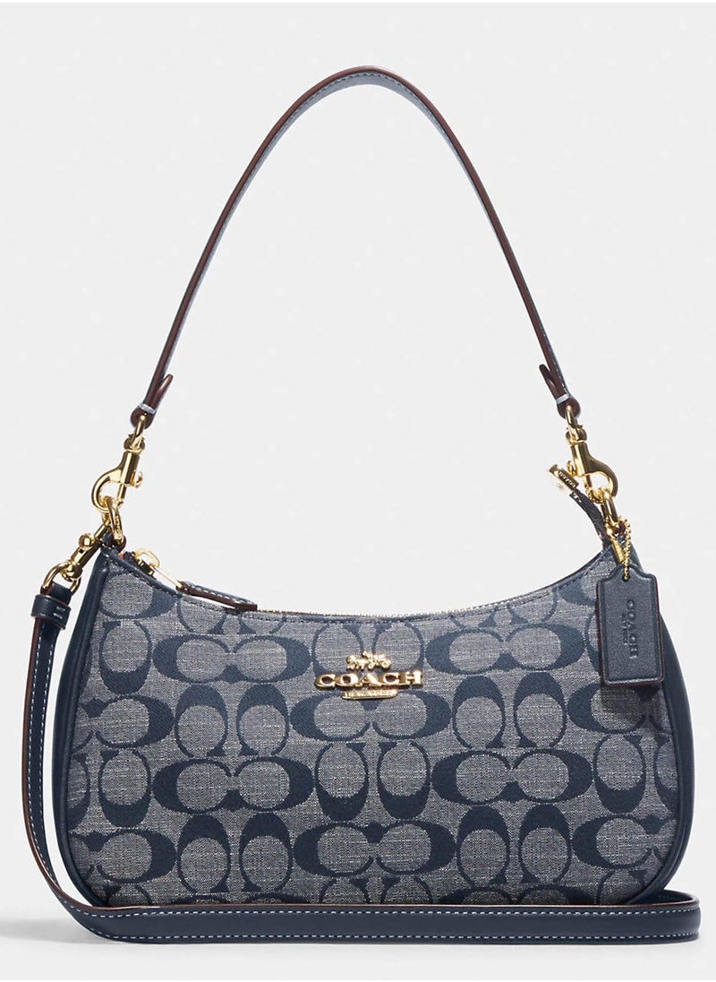coachoutlet - Coach Teri Shoulder Bag In Signature Canvas - Image 1