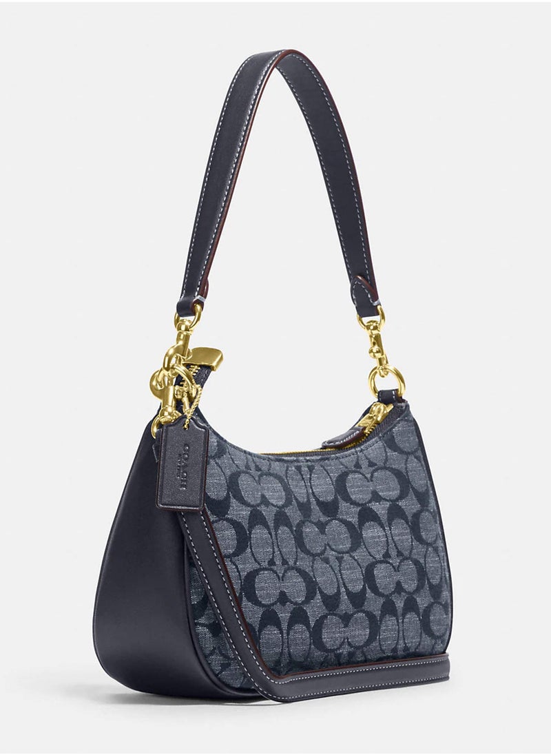 coachoutlet - Coach Teri Shoulder Bag In Signature Canvas - Image 1
