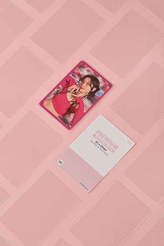 Mandu Deco Kpop Photocard Sleeves Clear Polypropylene Card Protector for Albums Photocards, PVC Free and Acid Free, 100 Sleeves per Pack (61x91mm for Double sleeving) - Image 4