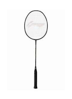 Li-Ning Turbo Badminton String  X 50 G5 Badminton Racket - Charcoal/Gold (Strung)  - Image 1