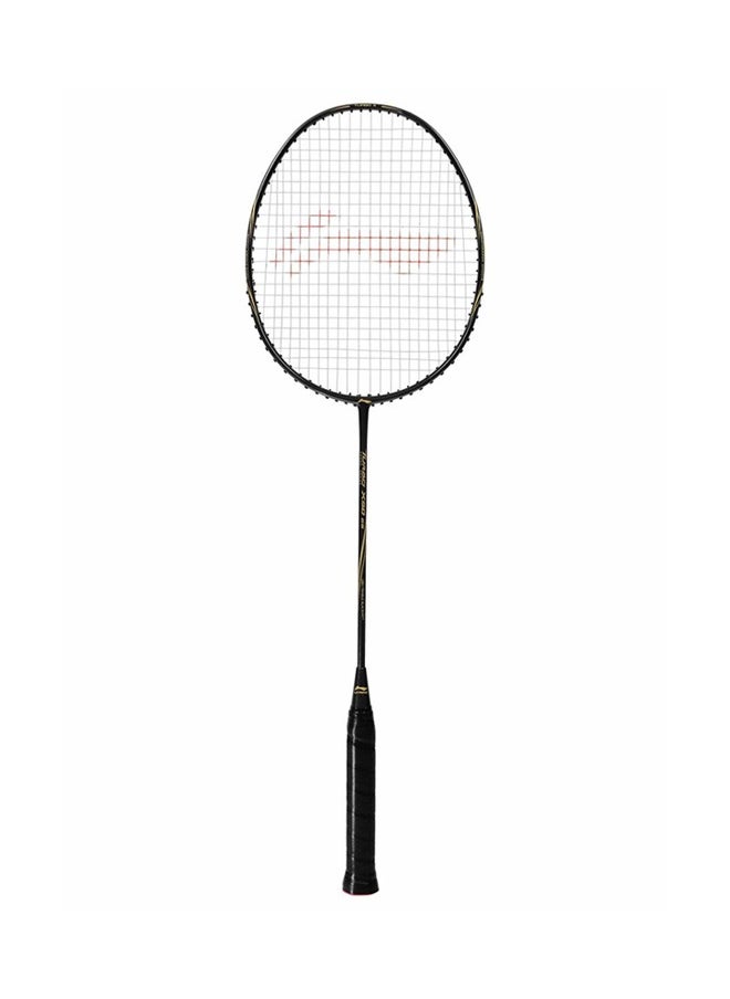 Li-Ning - Turbo Badminton String  X 50 G5 Badminton Racket - Charcoal/Gold (Strung) - Image 1
