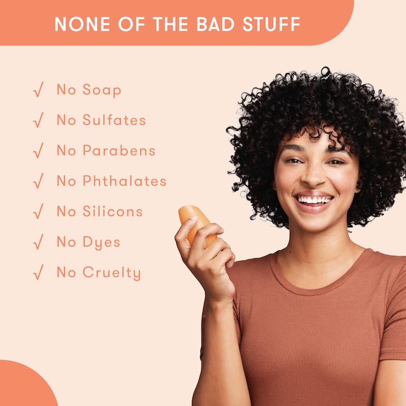 HIBAR - Volumize Shampoo Bar - For Fine & Flat Hair - Add Body, Definition & Volume - With African Dates & Vitamin B5 - Plastic-Free - Soap, Paraben & Sulfate-Free - Color Safe & Vegan -1 Solid Bar - Image 5