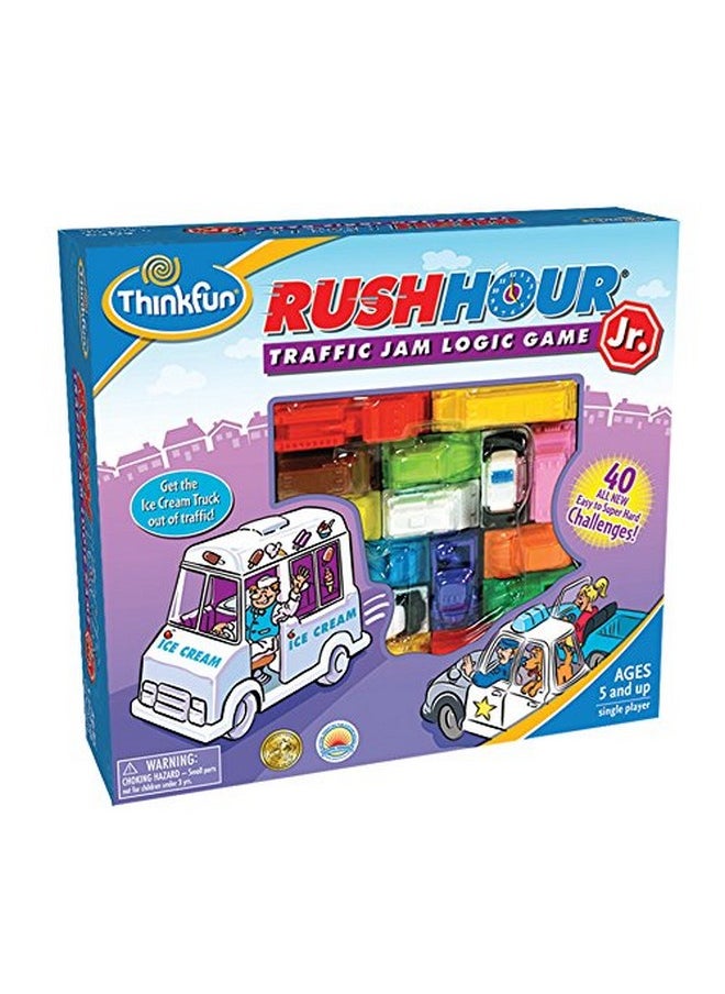 thinkfun ThinkFun Rush Hour Junior - Classic Traffic Jam Logic Game | STEM Toy for Kids | Engaging Puzzles for Ages 5 and Up | Junior Edition of the International  - Image 2