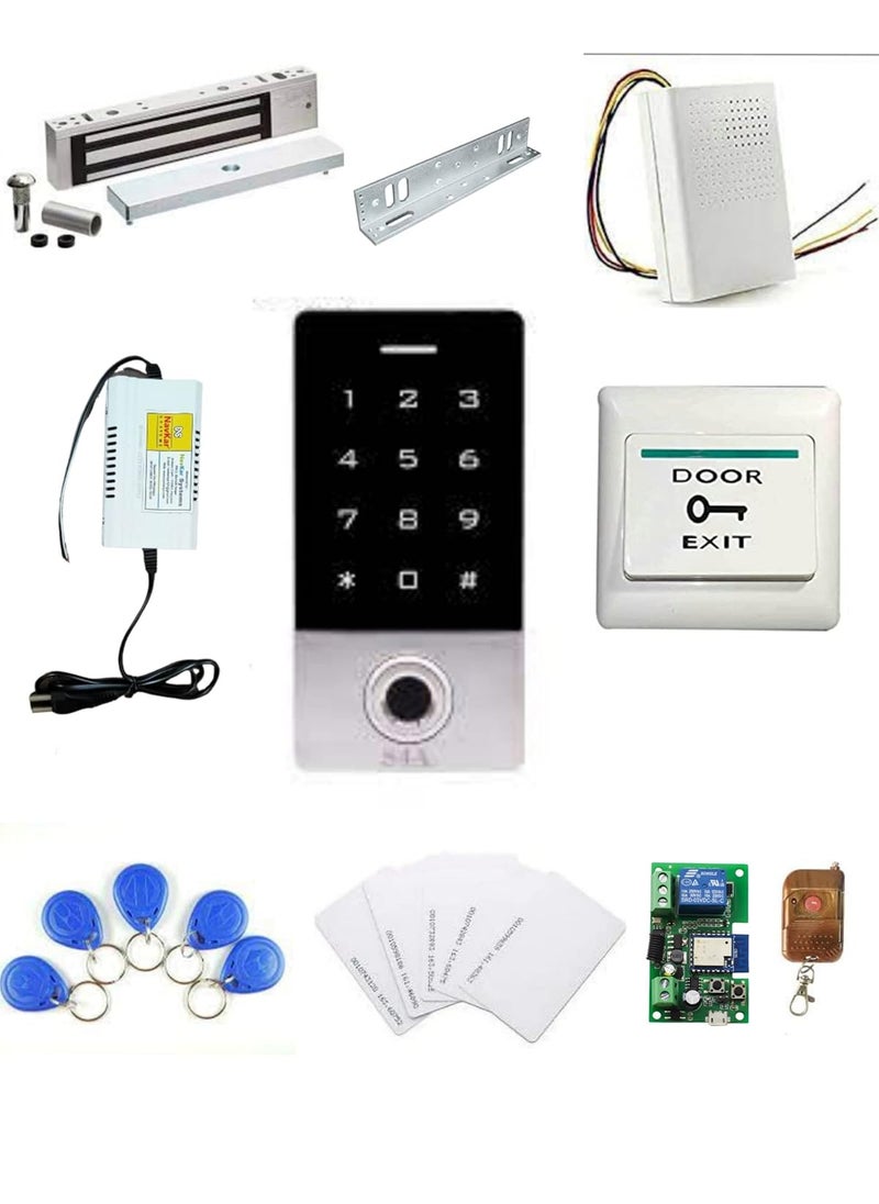NAVKAR SYSTEMS NAVKAR SYSTEMS Weatherproof Biometric Card Access Control Electromagnetic Lock with WiFi Receiver  - Image 2