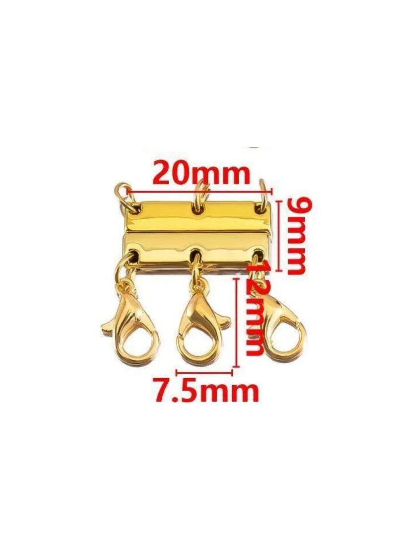 Sosha Elegance  Multi-Strand Layering Necklace Clasp  | Best Price UAE
