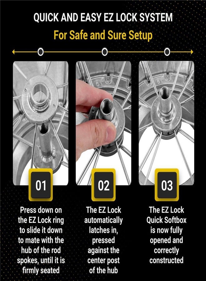 Glow EZ Lock 12x56 Quick Strip Softbox with Bowens Mount - Image 3