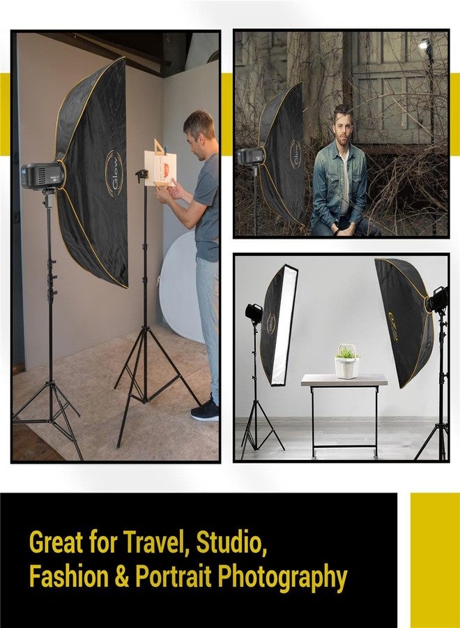 Glow EZ Lock 12x56 Quick Strip Softbox with Bowens Mount - Image 5