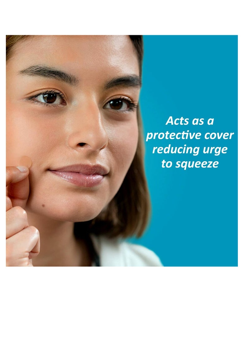 Nexcare Nexcare acne cover skin cover absorbs pus and oil from clogged pores suitable skincare for most skin types 108 acne covers  - Image 4
